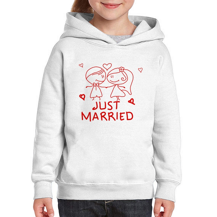Moletom Infantil Just Married