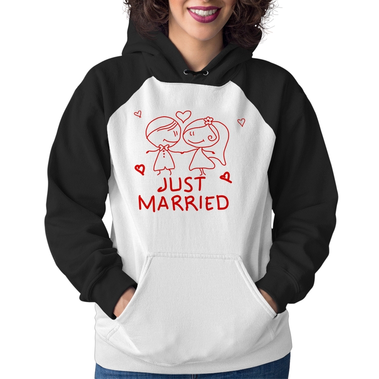 Moletom Feminino Just Married