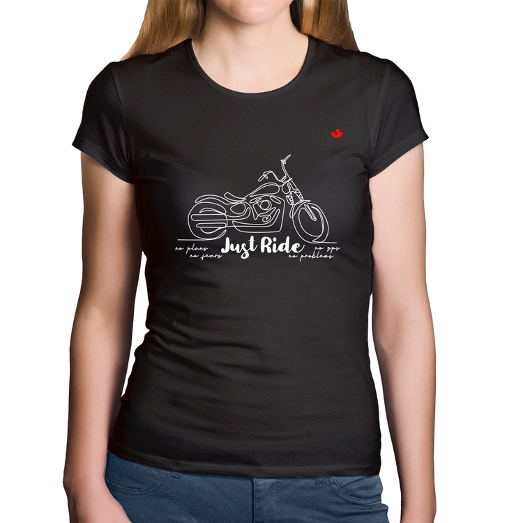 Baby Look Algodão Just Ride
