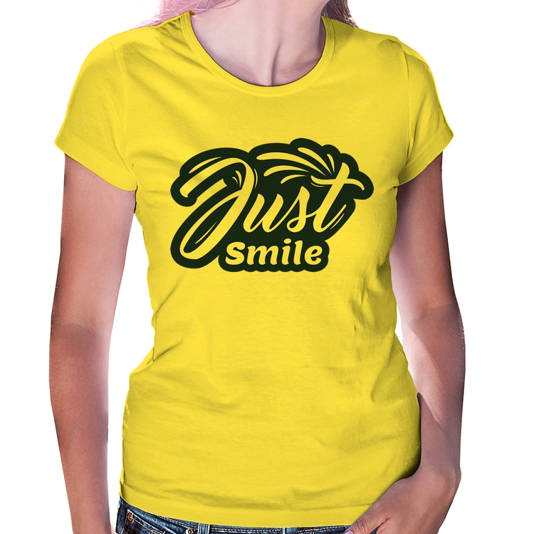 Baby Look Just Smile - Amarela