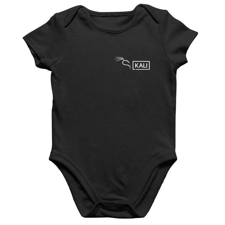 Body Bebê Algodão Kali Linux