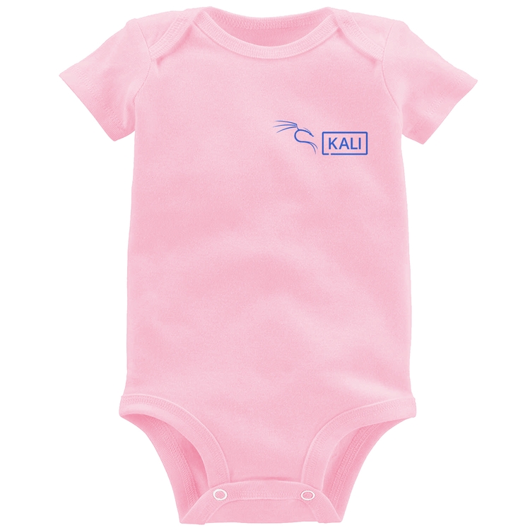 Body Bebê Kali Linux - Rosa Bebê