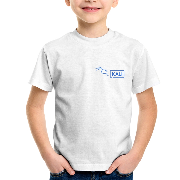 Camiseta Infantil Kali Linux