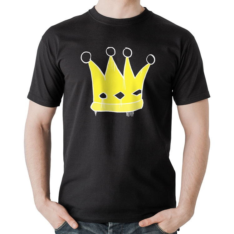 Camiseta De Casal King Queen Coroa Rei Rainha