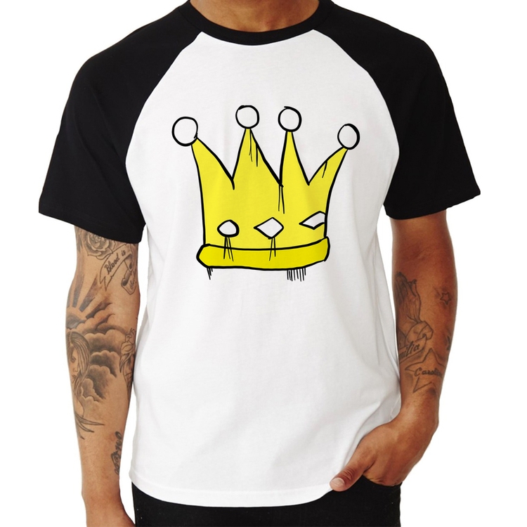 Camiseta De Casal King Queen Coroa Rei Rainha