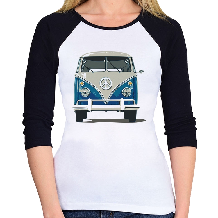 Baby Look Raglan Kombi Vintage Manga 3/4
