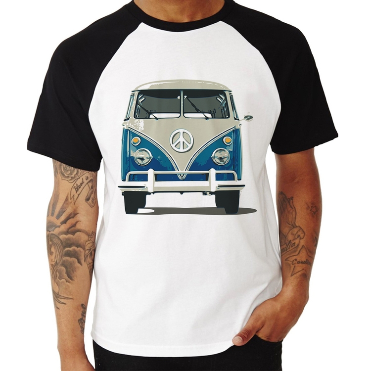 Camiseta Raglan Kombi Vintage