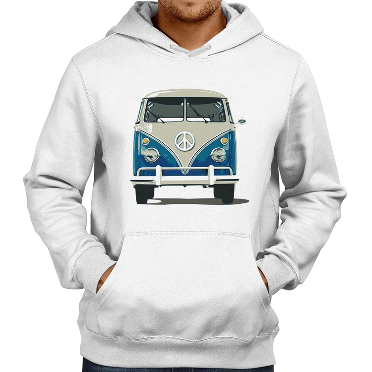 Moletom Kombi Vintage - Branco