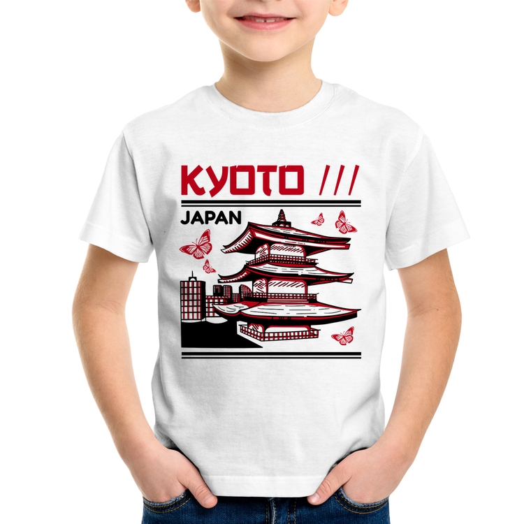 Camiseta Infantil Kyoto Japan