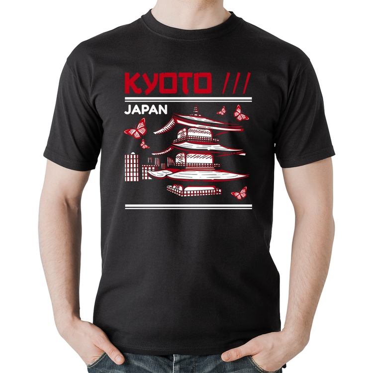 Camiseta Algodão Kyoto Japan