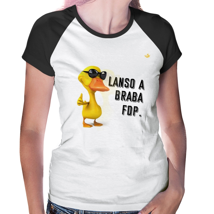 Baby Look Raglan Lanso a braba fdp