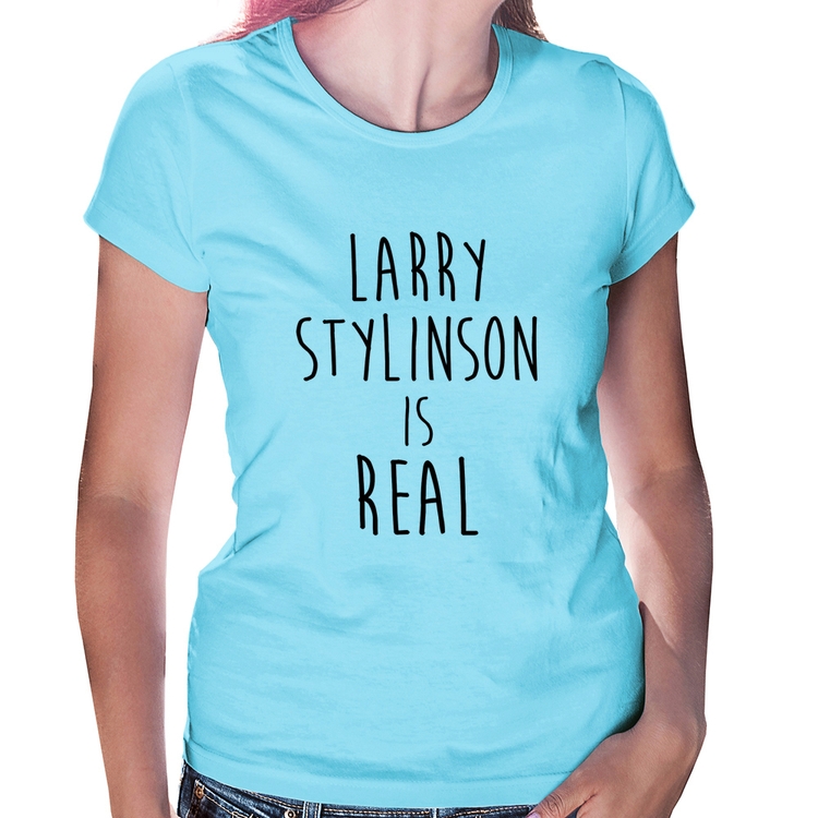 Baby Look Larry Stylinson is real - Azul Bebê
