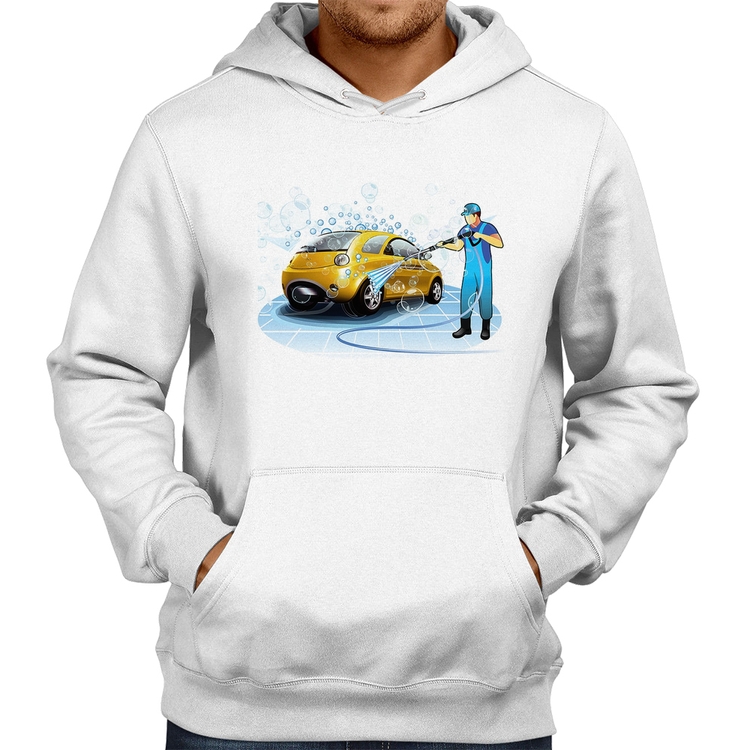 Moletom Lava Jato - Branco