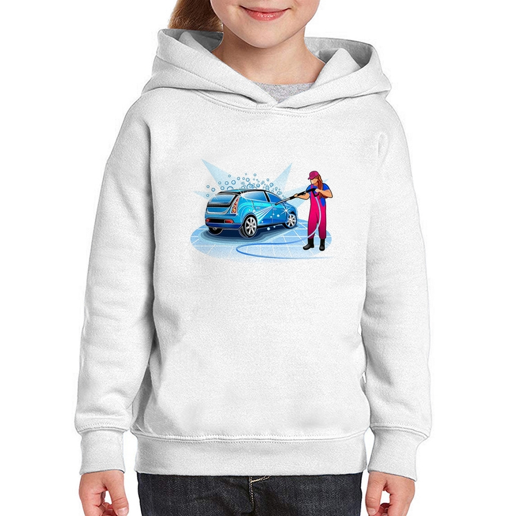 Moletom Infantil Lava Jato Mulher