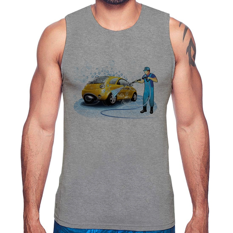 Regata Lava Jato - Cinza