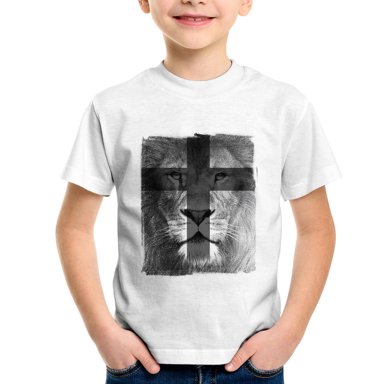 Camiseta Infantil Leão de Judá