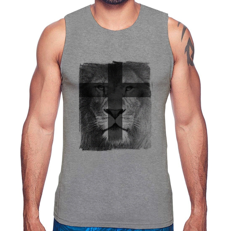 Regata Leão de Judá - Cinza