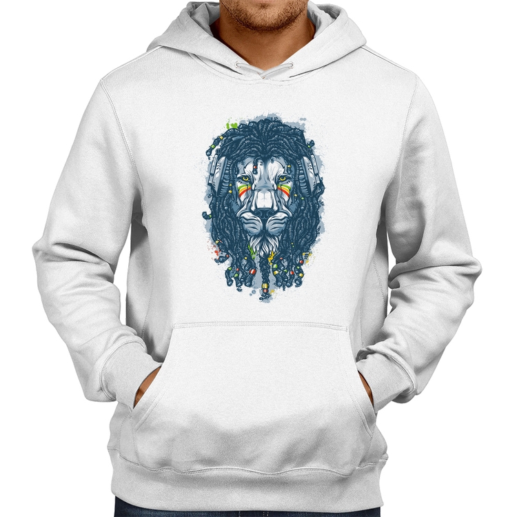 Moletom Leão Reggae - Branco