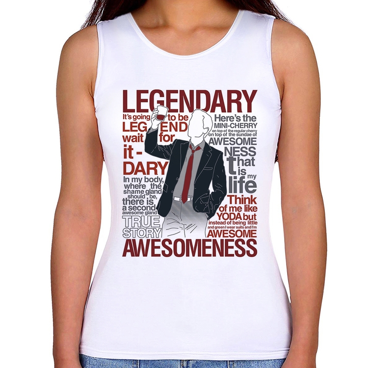 Regata Feminina Legendary Awesomeness