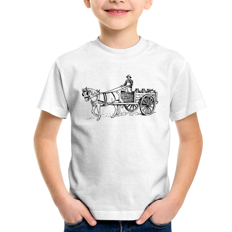 Camiseta Infantil Leiteiro