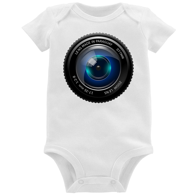Body Bebê Lente Câmera