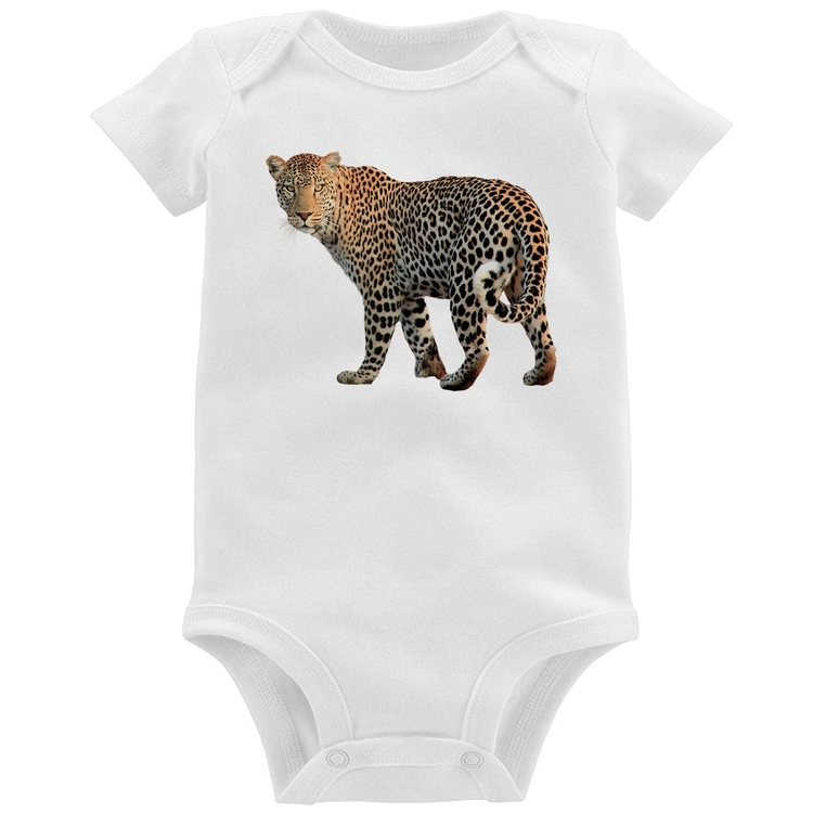Body Bebê Leopardo