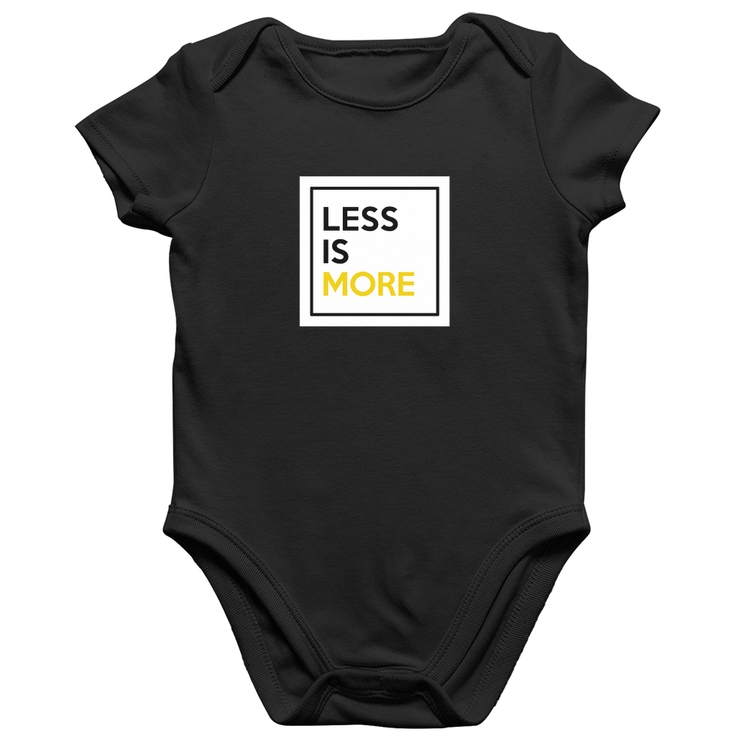 Body Bebê Algodão Less is More