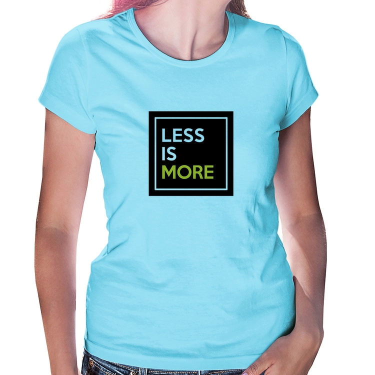 Baby Look Less is More - Azul Bebê