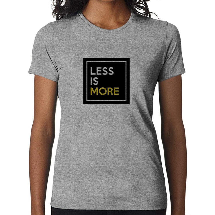 Baby Look Less is More - Cinza