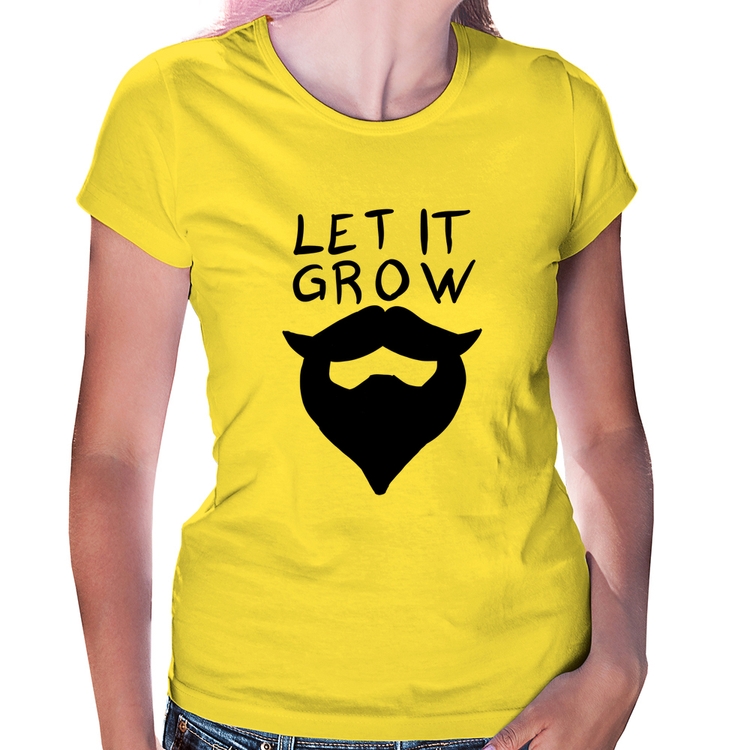 Baby Look Let it grow beard - Amarela