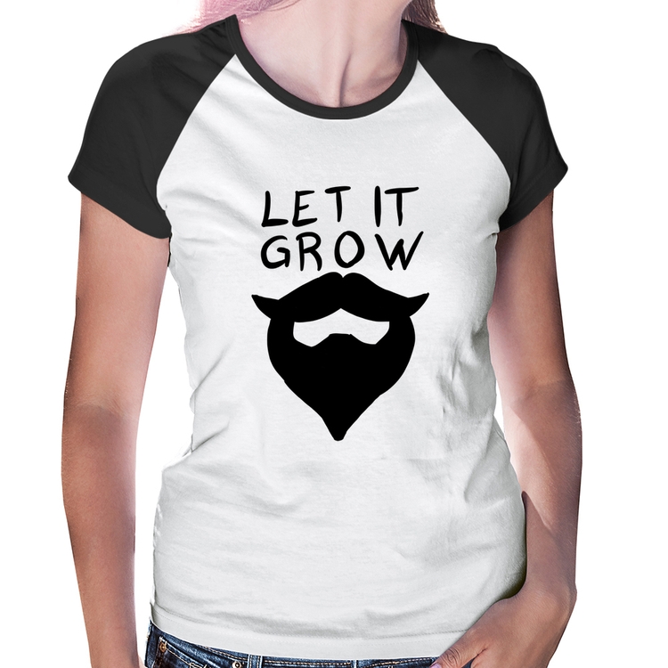 Baby Look Raglan Let it grow beard