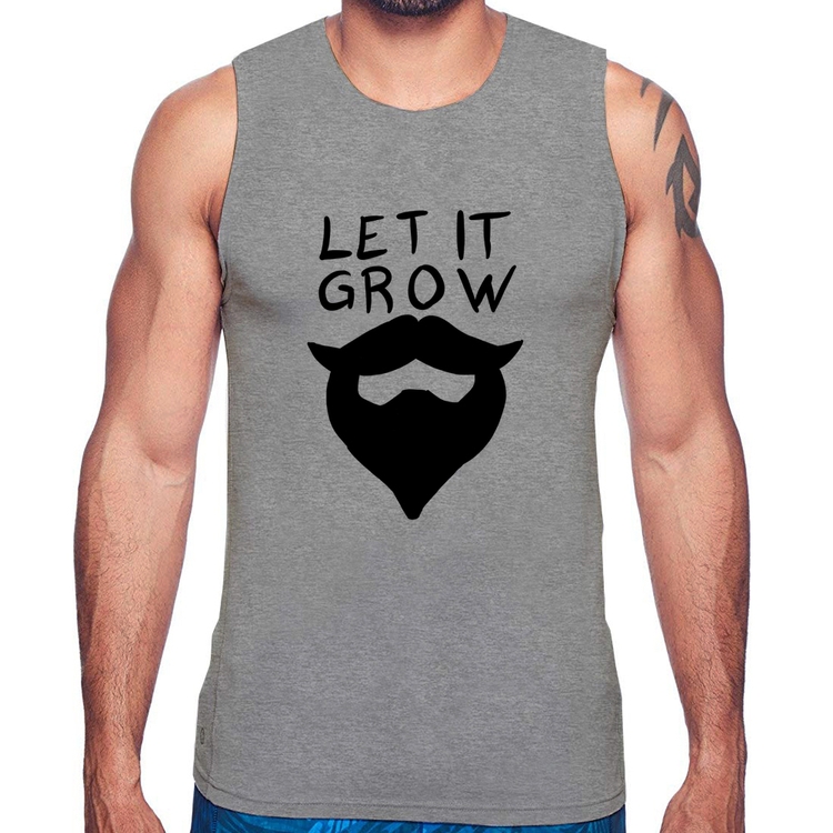 Regata Let it grow beard - Cinza