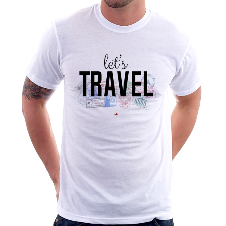 Camiseta Let's Travel