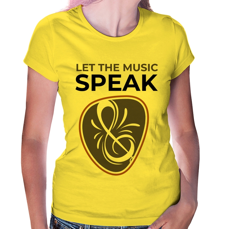 Baby Look Let the music speak - Amarela