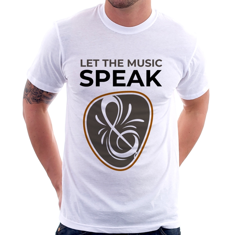 Camiseta Let the music speak
