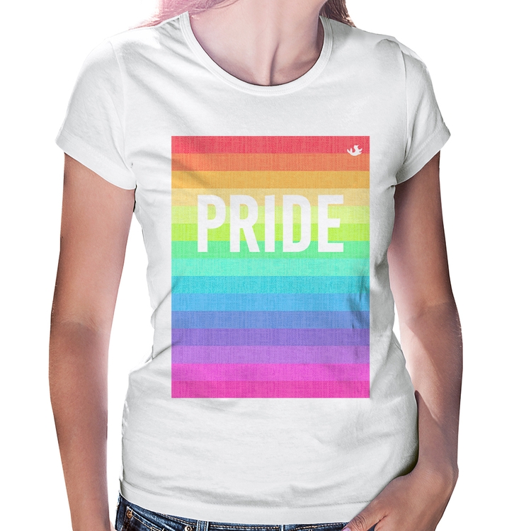 Baby Look LGBT Pride - Arco-íris Orgulho