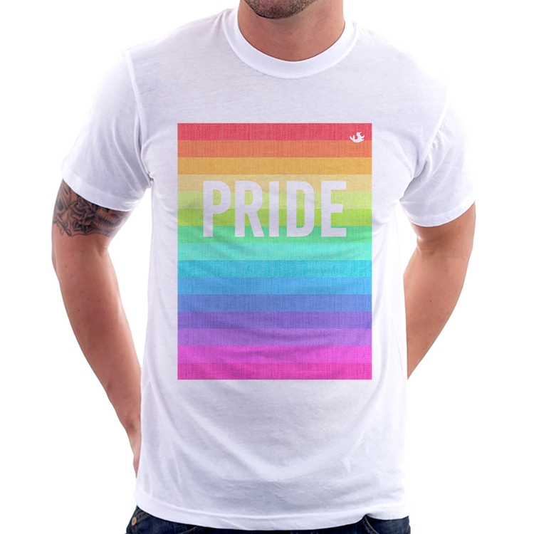 Camiseta LGBT Pride - Arco-íris Orgulho