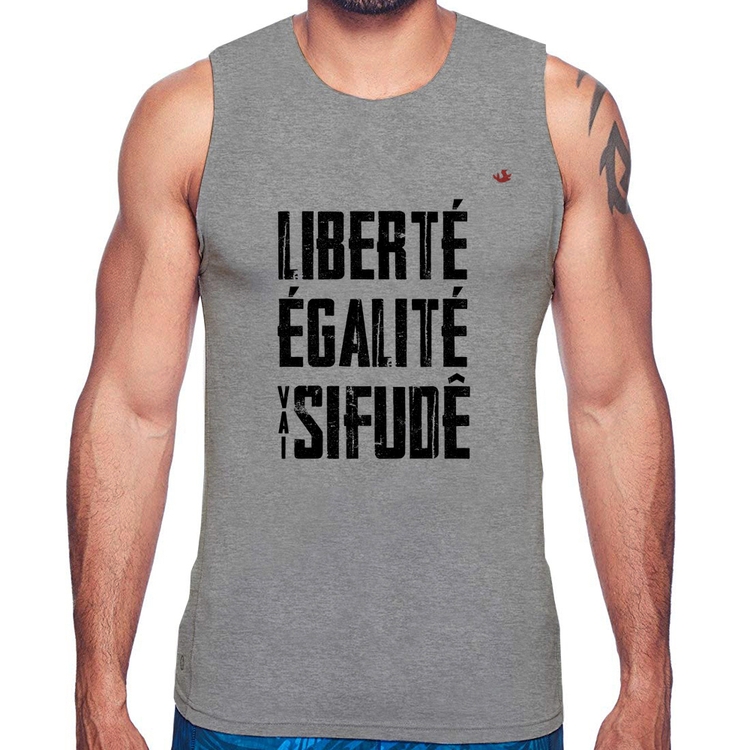 Regata Liberté, Égalité, Vai sifudê - Cinza