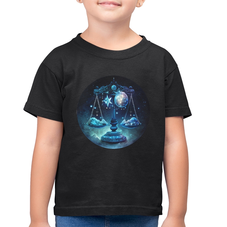 Camiseta Algodão Infantil Libra Sígno