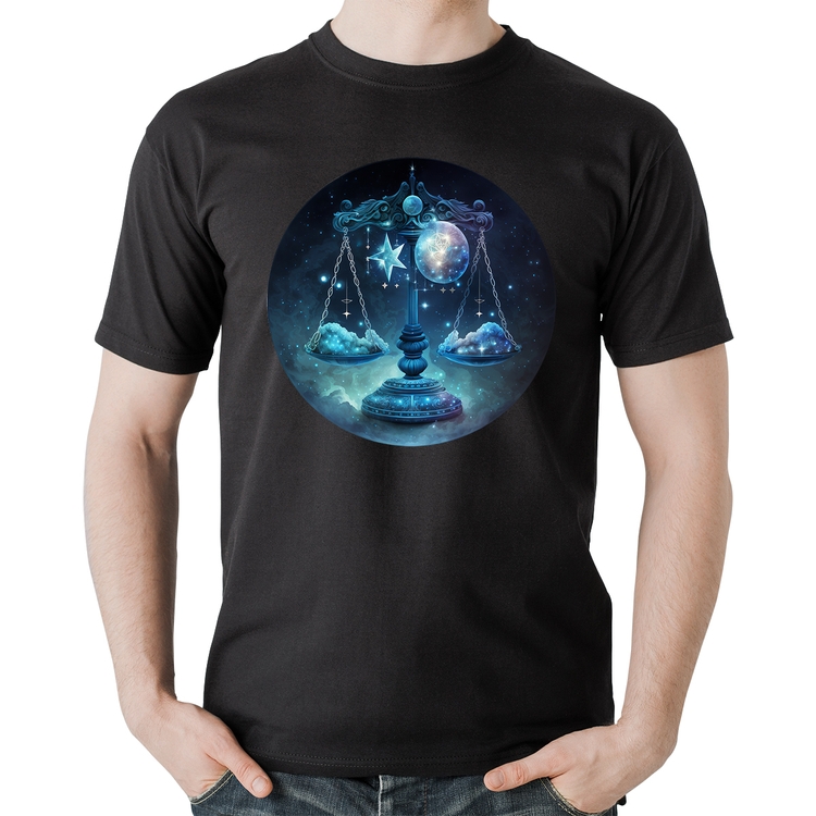 Camiseta Algodão Libra Sígno