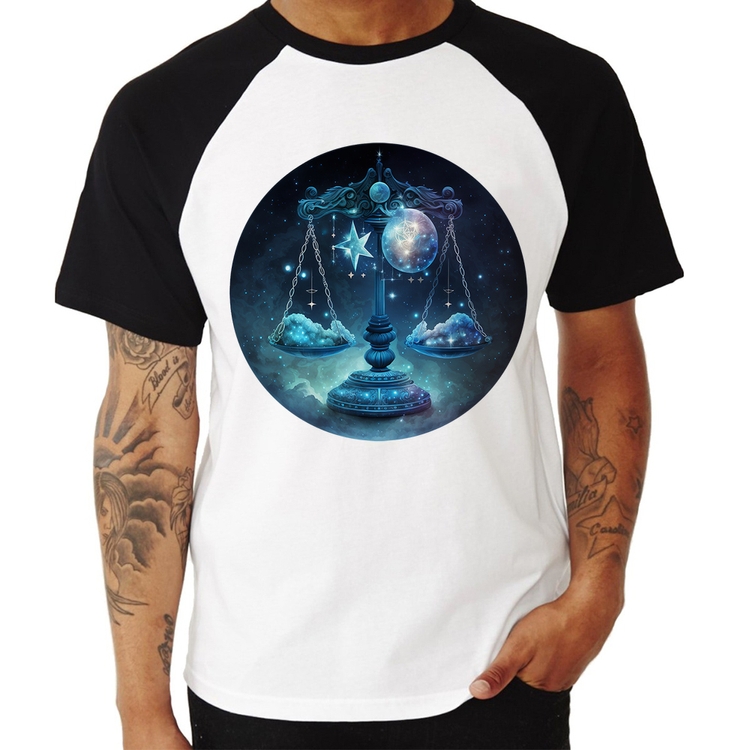 Camiseta Raglan Libra Sígno