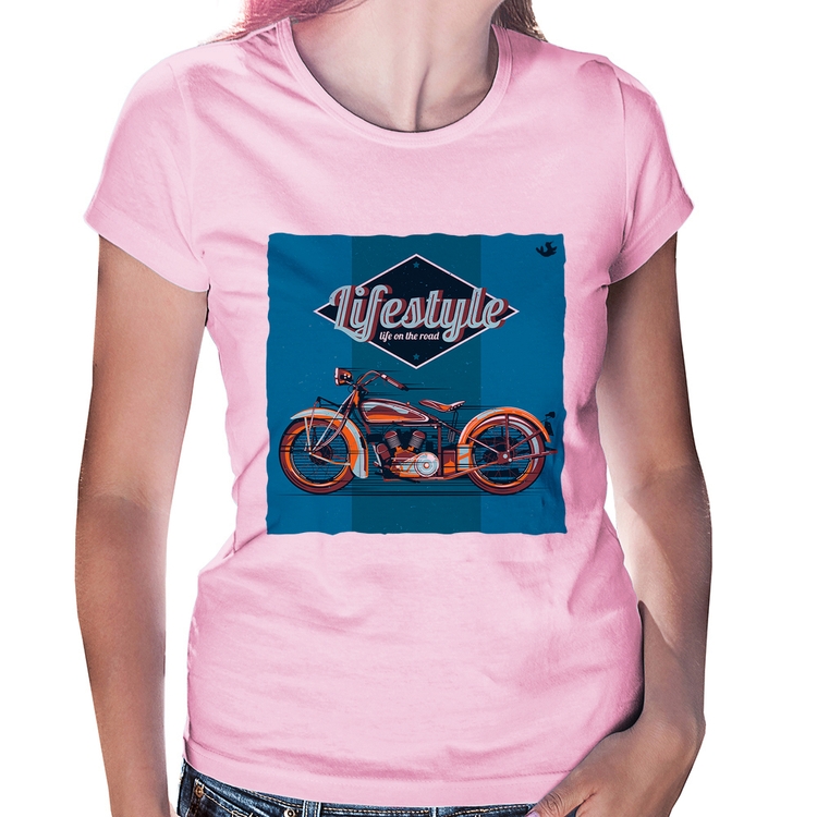 Baby Look Life on the road - Rosa Bebê