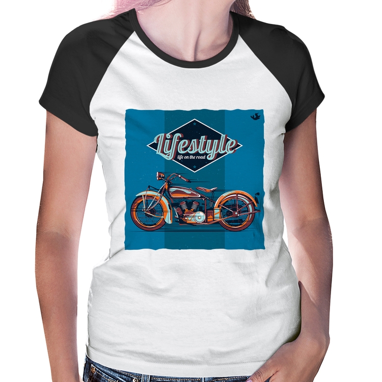 Baby Look Raglan Life on the road