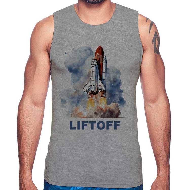 Regata Liftoff: Lançamento do Ônibus Espacial - Cinza