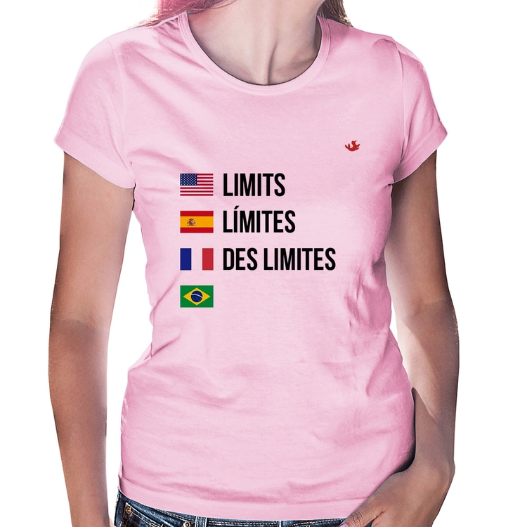 Baby Look Limites - Rosa Bebê