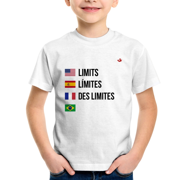 Camiseta Infantil Limites