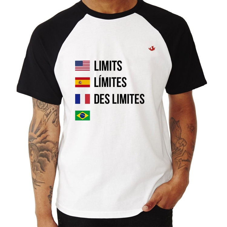 Camiseta Raglan Limites