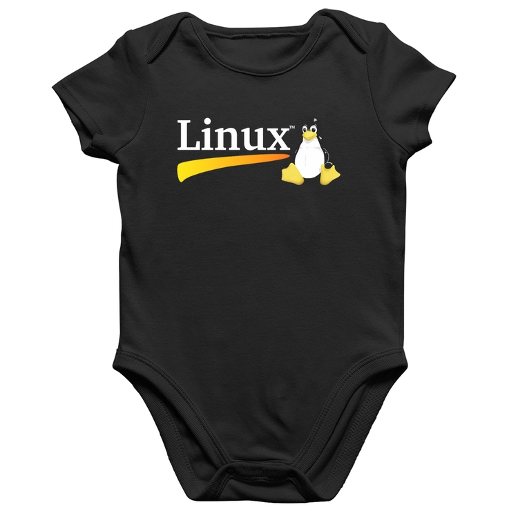 Body Bebê Algodão Linux