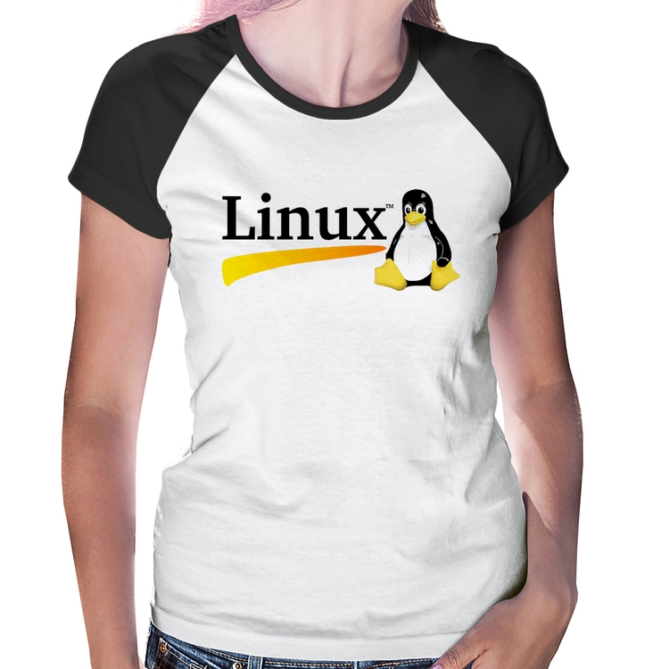 Baby Look Raglan Linux