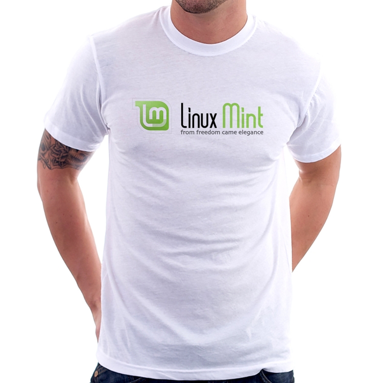 Camiseta Linux Mint